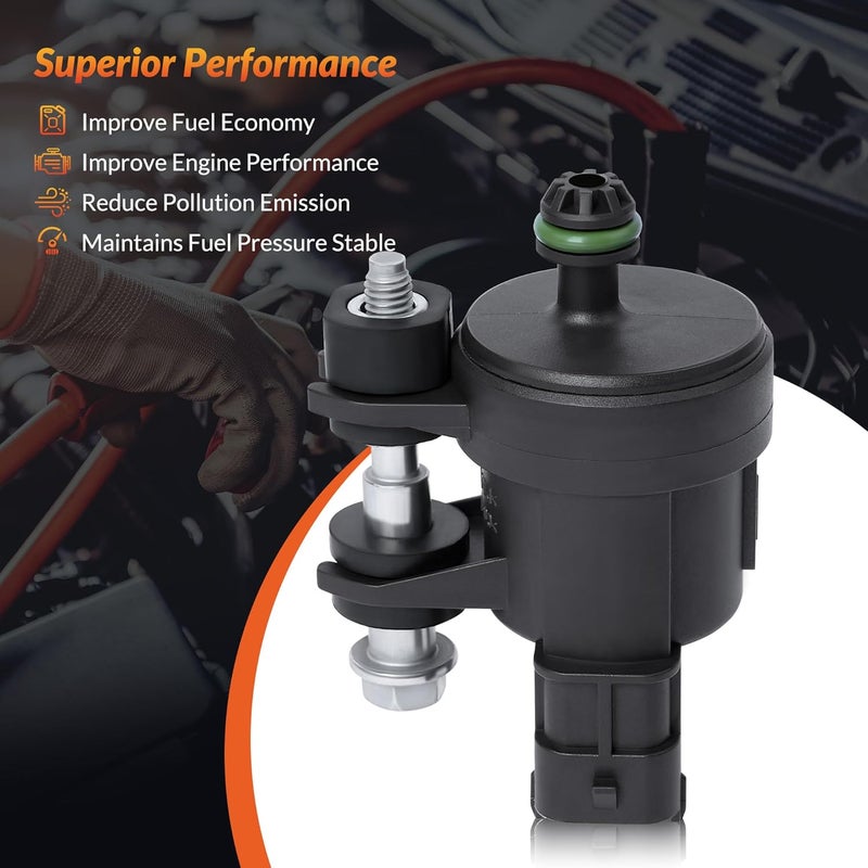 Mirthcos Vapor Canister Purge Valve Solenoid EVAP Compatible for Chevy Equinox, Camaro, Colorado, Traverse, Impala Volt & GMC Acadia, Terrain, Canyon & Buick Enclave, LaCrosse 12610560 12690512 - Image 5